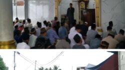 Suasana Haru Selimuti Sholat Idul Fitri di Masjid Al Jihad Kelurahan Air Gading