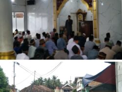 Suasana Haru Selimuti Sholat Idul Fitri di Masjid Al Jihad Kelurahan Air Gading